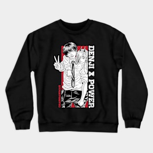 Denji X Power Artwork Crewneck Sweatshirt